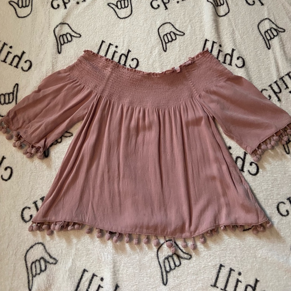 Cute pink top size Medium